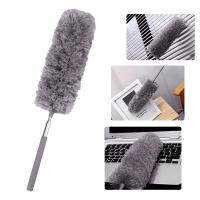 Cepillo De Aseo Retráctil Y Flexible De Acero Inoxidable Con Mango Largo Microfibra Para Limpieza Del Hogar - details 1