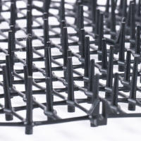 Alfombra Repelente De Gatos 2M/4M Para Jardín Con Espigas De Piquete Anticat Net Deterrente Para Mantener Gatos Perros Lejos De Rastrillar Subir Pet Supplies Negra Impermeable - details 2
