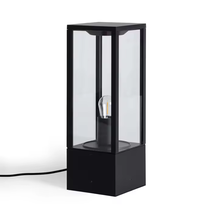Ledkia Baliza Exterior Superficie Pie Bayal EasyFit 12V Negro - 1