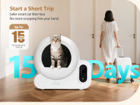 Nobleza - Arenero Autolimpiable Inteligente para Gatos con App, 70L Capacidad, Protección de seguridad múltiple,Ideal para Varios Gatos, Incluye 2 Rollos de Bolsas de Basura - details 10