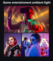 Anillo De Luz RGB Selfie 10in 26cm Con Trípode Telescópico Y Soporte Para Teléfono Lámpara De Relleno De Maquillaje Para Fotografía - details 13