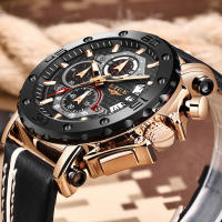 Reloj De Pulsera Militar LIGE 2024 Para Hombre Nuevo Deportivo De Lujo Con Correa De Silicona Resistente Al Agua Y Shock Reloj Cuarzo De Gran Diámetro - details 19