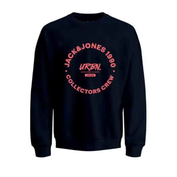 Jjsimon Sweat Crew Neck Azul Oscuro - 1