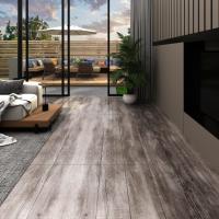vidaXL Lamas Suelo PVC Autoadhesivas 5,21 m² 2 mm Baldosa Color Roble blanco clásico,  Blanqueado,  matte wood brown y mas - details 2
