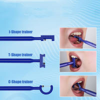 Set De 3 Herramientas De Ejercicio Para La Lengua Y Los Musculos Orales Herramienta De Elevación De Punta De Lengua Y Lateralización Conjunto De Entrenamiento De Músculos Oral - details 0