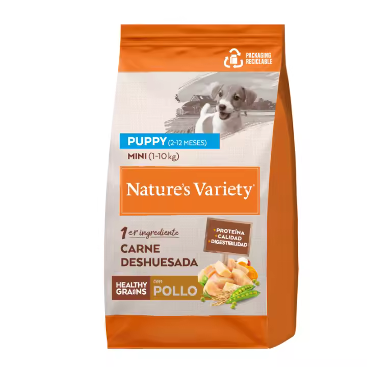 Nature's Variety Healthy Grain Pienso de Pollo para Cachorros Raza Mini - 1