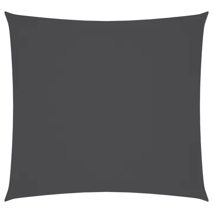 Toldo de Vela Cuadrada lienzo Oxford gris antracita 4x4m - 1
