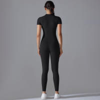 Women Bodysuits Fitness Sports Bodysuit Yoga Suit Breathable Quick Drying Sports Yoga Clothing Women's Gym Push Up Workout - details 24