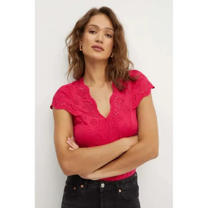 Camiseta Doline Fucsia de Morgan - 1