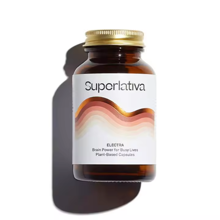 Superlativa Electra, suplemento para la ansiedad, Antiestrés, Tratamiento 1 mes, 60 capsulas herbales - 1