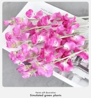 Flores Artificiales De Lino Fragantes 63CM Decoración Nórdica Para El Hogar Sala De Estar Mesa De Café Arreglo Floral - details 8