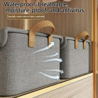 Caja De Almacenamiento Plegable Con Marco De Acero Cationico Multi-compartimento Para Ropa Y Pantalones Ecológico Para El Hogar - details 3