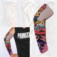 1Pcs Protección Solar Para Braza Deporte Al Aire Libre Fundas De Brazo Floral Para Verano Refrescantes Y Con Diseño De Tatuaje Cubierta UV Para Baloncesto Unisex - details 5