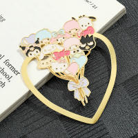 Marcador De Libro Anime Hello Kitty Lindo Y Coleccionable De Metal Suministros Escolares Accesorio Para Amantes De Los Libros - details 4