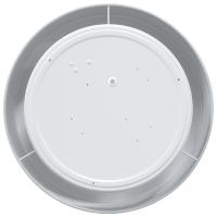 Lámparas de Techo de vidaXL Montaje Empotrado Gris Ø 30 cm Tela E27 - details 2