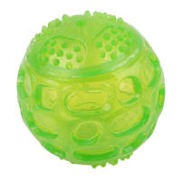Juguete De Masticar Para Mascotas Perro Gato Pupilo Bola Sonora Limpieza De Dientes Accesorios De Juguete Para Animales De Compañía - details 4