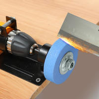 Soporte De Taladro Eléctrico Con Base De Esmaltadora Y Rueda De Molienda Kit De Conversor De Pulido De Metal Y Afilado Para Taladro Eléctrico - details 8