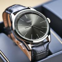 Reloj De Pulsera Para Hombre Marca Top Lujo Negocios Resistente Al Agua Cuarzo Cuero Reloj De Hombre Moda Casual Mano Del Reloj - details 0
