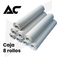 Rollo papel camilla gofrado 8 unidades 1.5Kg - Papel sin precorte 45grm2 - details 0