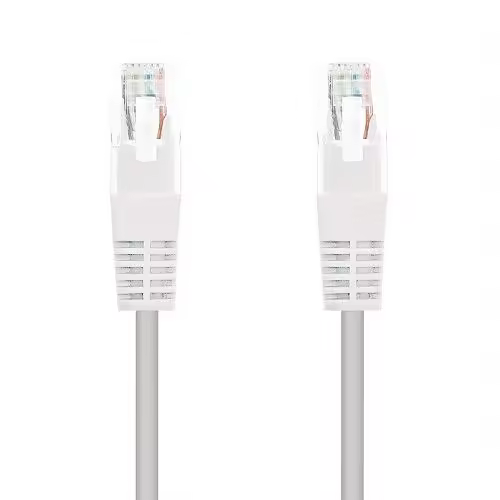 CABLEPELADO Cable de Red, Cable LAN, Cable de Datos, Cable Gigabit, Cable RJ45, Cable de Comunicaciones, Cable Trenzado, Categoría 6, Compatible PC, PS4, PS5, Xbox, Smart TV, Server, 3 metros, Blanco - 1