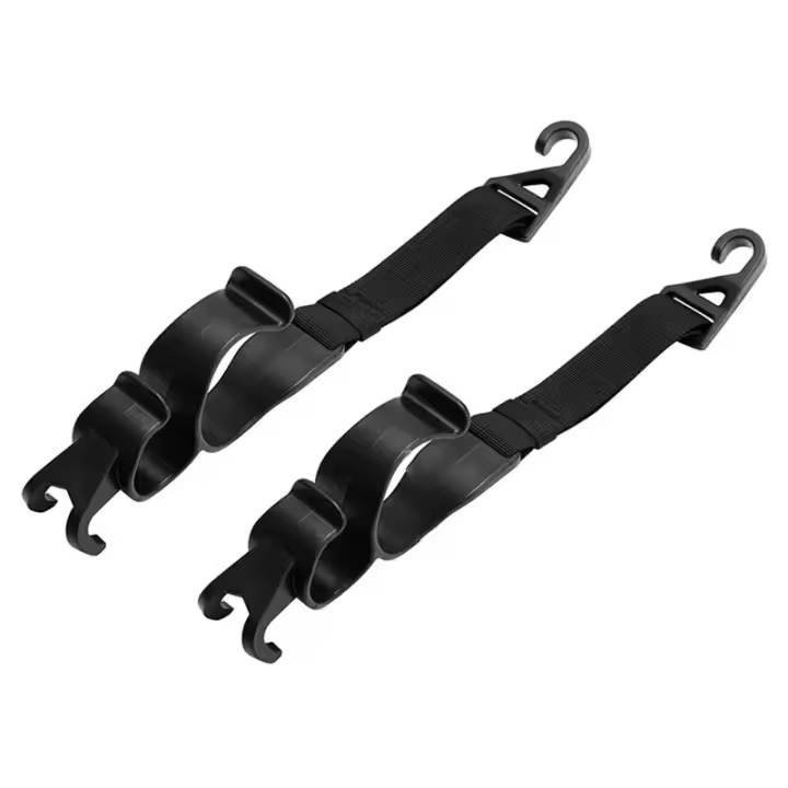 Gancho De Asiento Trasero Multifuncional 2pcs Porta Ansieta Y Almacenamiento Para Coche Herramienta Interior Automotriz Gancho De Espalda De Asiento - 1