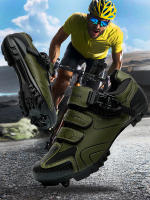 Zapatos De Ciclismo MTB Neutrales Compatibles Con Pelaton Zapatos Deportivos De Ciclismo Para Hombres Diseño Con Banda Reflejante - details 1