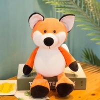 Muñeco De Peluche Realista León Mono Elefante Gacela Zorro Zorro Fox Animales Del Bosque Juguetes Para Niños Regalo De Cumpleaños - details 0