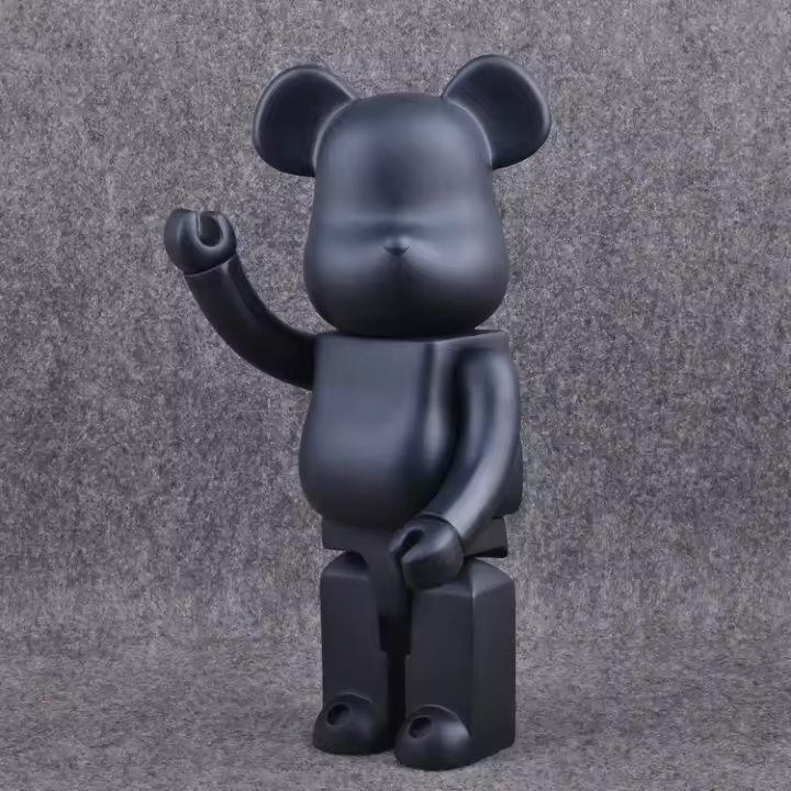 Figura De Acción Bearbrick De 28cm PVC 400% Oso Juguete Modelo DIY Para Niños Regalos De Cumpleaños Decoración De Interiores - 1
