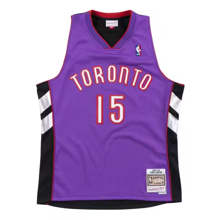 Camiseta Vince Carter Toronto Raptors 1999-00 Mitchell and Ness Swingman - 1