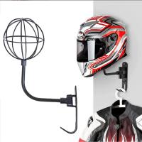 Soporte De Pared Para Casco De Motocicleta Y Bicicleta 180° Gancho Para Ropa Chaqueta Gorra Bolso Gorro Y Llaves Estante De Exhibición - details 13