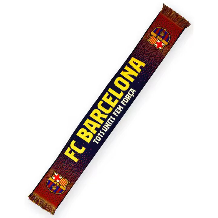 FC Barcelona Bufanda Telar Nº47 - Con Licencia Oficial - 140x20cm - 1