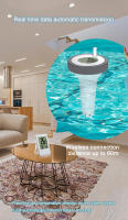 Termómetro Digital Para Piscina Con Sensor Flotante Inalámbrico Visibilidad 360° Termómetro Para Baños Calientes Piscinas Estanques Medidor De Temperatura Y Humedad - details 10
