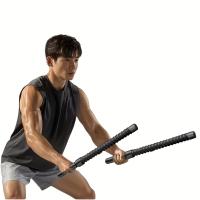 Entrenador De Músculos De Brazo Ergonómico 2Pc Barra De Entrenamiento De Fuerza Para Biceps Y Triceps Expansor De Fuerza De Mano Accesorio De Fitness Unisex - details 4