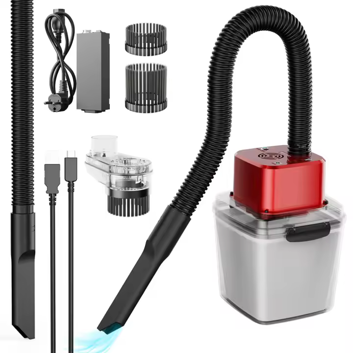 Aspiradora de liquidos y solidos TWO TREES CNC para motor de husillo de 775/500W Aspirador industrial, compatible con la máquina de grabado TTC 450/TTC 450 Pro flash ofertas - 1