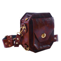 Bolso Pequeño Cuadrado PU Para Mujer Bolsa De Cintura Estilo Medieval Caballero Personalidad Accesorio De Motocicleta Bolsa Lateral - details 11
