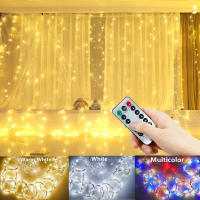 Luz De Navidad LED Para Boda Y Fiesta 6/3M Guirnalda De Hadas Decorativa Para Hogar Con 8 Modos Luz USB Para Decoración De Año Nuevo 2025 - details 5