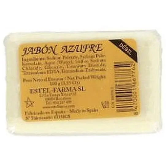 Estel-Farma Jabón De Azufre Suave 100G - 1