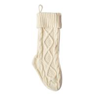 Grande Calcetines De Navidad Para Niños Tejidos Con Cable Decoración Festiva Para Fiestas Familiares Y Adornos De Navidad - details 8