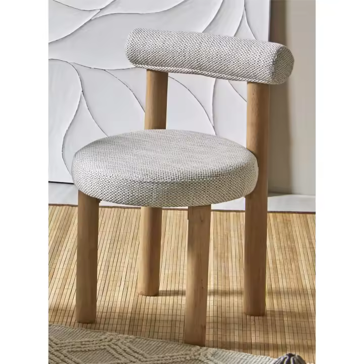 Silla nassor natur 40x52x80 cms. El mejor complemento para tu hogar. - 1