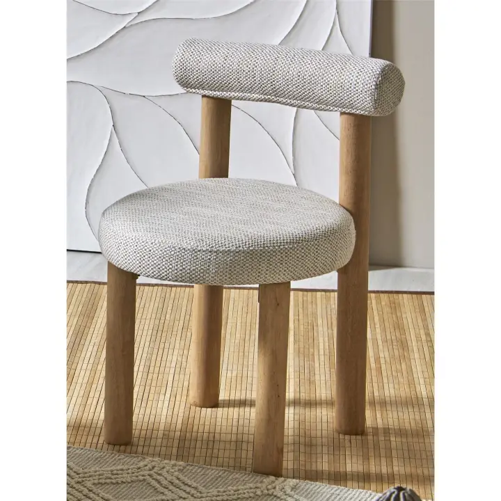 Silla nassor natur 40x52x80 cms. El mejor complemento para tu hogar. - 1