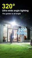 Lámpara Solar Exterior 20000LM Con Sensor De Movimiento Y Protección IP65 Luz De Calle Exterior Impermeable Con Sensor De Movimiento Y Luz LED Duración De La Batería De 3 Años - details 2