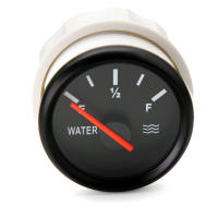 Gauge De Nivel De Agua 0-190 Ohm 52mm Negro Con Retroiluminación Roja Para Tanque De Combustible De Barco Y Coche 12V 24V Indicador De Nivel De Agua - details 7