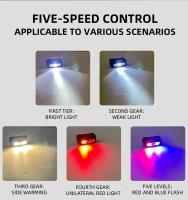 Linterna Portátil De Defensa Personal LED Potente Y Compacta Accesorios Para Camping Y Uso Diario Luz Fuerte Para Seguridad - details 5