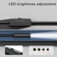 Endoscopio para iPhone, ILIHOME Cámara de Inspección con Lente de 5,5mm para, 2 Metros de Cable Semirrígido Boroscopio IP68 Impermeable 2 M - details 3