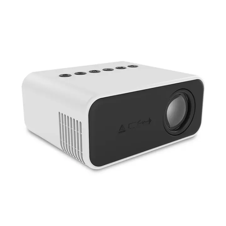 Proyector Bluetooth Full HD nativo, compatible con 24 lúmenos ANSI, corrección trapezoidal y zoom, adecuado para cine en casa PPT - 1