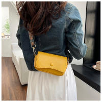 Bolso Bandolera De Cuero PU Amplio Y Cómodo Para Mujer Estilo Casual Con Correa Cruzada Hebilla De Cierre Tamaño Small Para Regalos - details 4