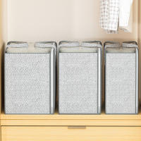 Bolsa De Almacenamiento Plegable Grande Y Multifuncional De No Tejido Para Ropa Cojines Juguetes Y Algodón De Peluche Organizador Portátil Para Armario - details 6
