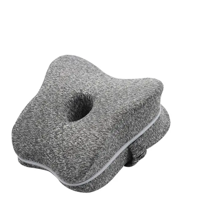 Almohada De Piel De Memoria Para Piernas Y Rodillas Soporte Portátil Para Mujeres Embarazadas Recuperación Rápida Almohada De Pie Y Rodilla - 1