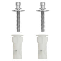 Roca - Conjunto de tacos y tornillos originales para la fijación de las bisagras a la taza del wc. Ref. AI0002500R. SOLO COMPATIBLES CON LAS BISAGRAS ORIGINALES DE ROCA AI0002100R - details 1