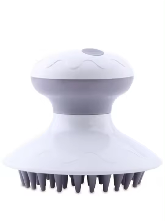 Masajeador Eléctrico De Cabeza Anti-estático Con 3 Modos De Vibración Alivio Del Estrés Y Migraines Escalpelo Masajeador De Pelo Para Crecimiento Del Cabello - 1